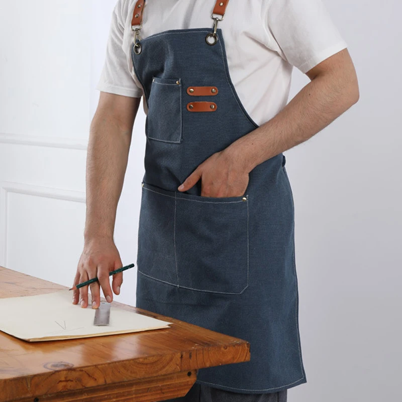 Thick canvas apron 4