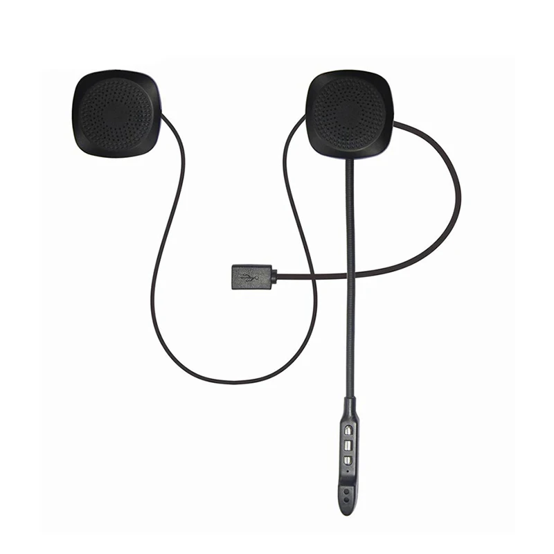 

Motorcycle Bluetooth-compatible 5.0 Helmet Headset Headphones Motorbike Intercom HIFI Stereo with Noise Reduction, Support Siri