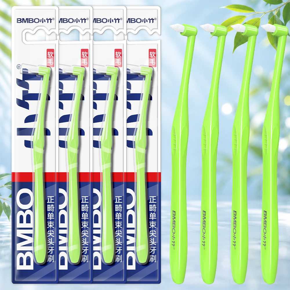 Precision Orthodontic Toothbrush for Enhanced Cleaning of Wisdom Teeth and Interdental Spaces