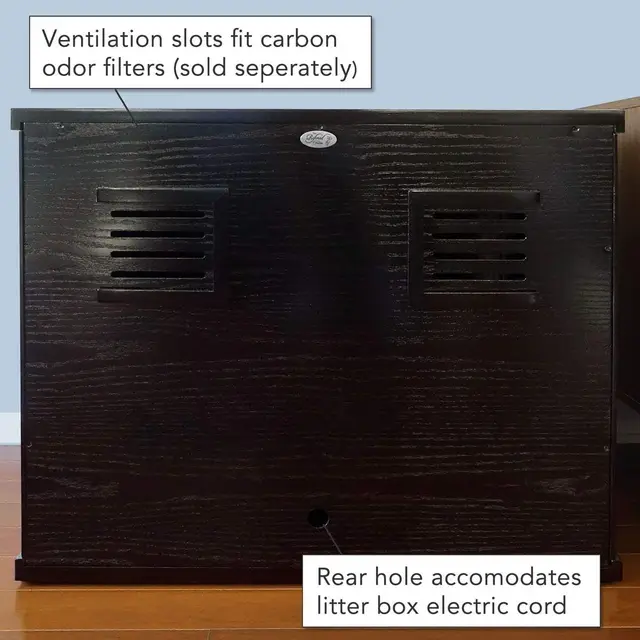 Modern Cat Litter Box Enclosure Cabinet 4