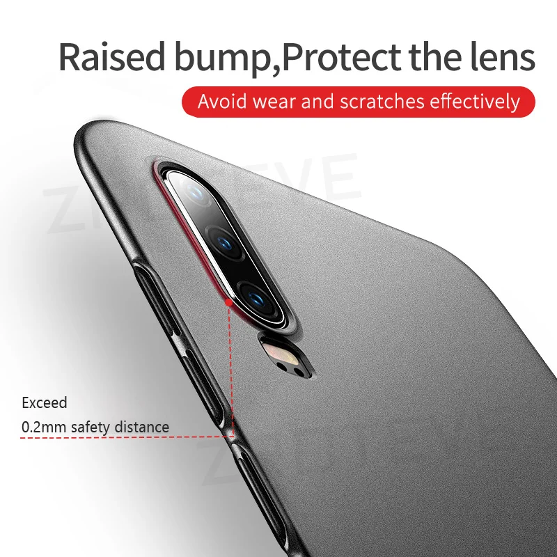 Ultra Thin Hard Matte Phone Case - Sleek Durable Protection by ZROTEVE