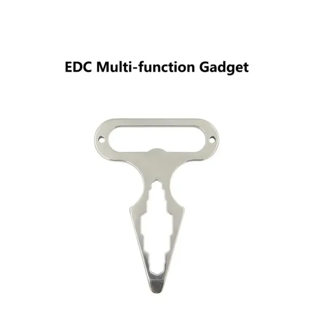 Self Defense Weapons Outdoor EDC Survival Tool Personal Defence Keychian Stinger Bottle Opener Combination Wrench for Men Women 6