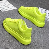 Chaussures pour hommes laquées rouges, chaussures de skate décontractées noires tendance, chaussures de tennis de plein air, chaussures de marche universelles pour hommes et femmes 5