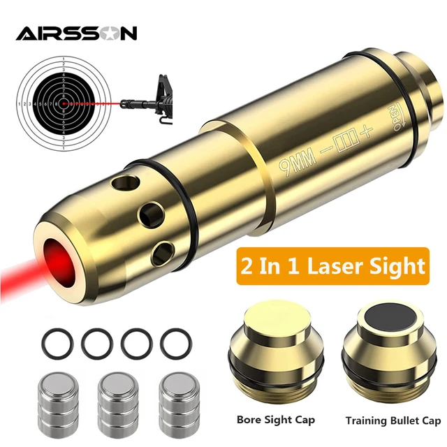 Ayaaa Viseur Laser Rouge Testeur de tir Laser Bombe d'entraînement Laser  Rouge Longue Vue Conique de 9 mm Entraînement au tir simulé Instrument Laser  d'étalonnage Infrarouge : : Sports et Loisirs