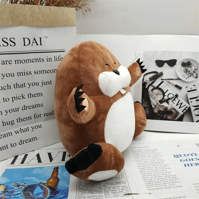 20cm New Monty Mole Plush Toys Cute Soft Stuffed Cartoon Pillow