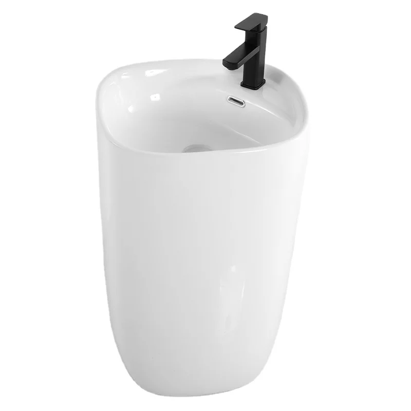 

Good Quality Various Specifications Stand Wash Bathroom Pedestal Ceramic Basin