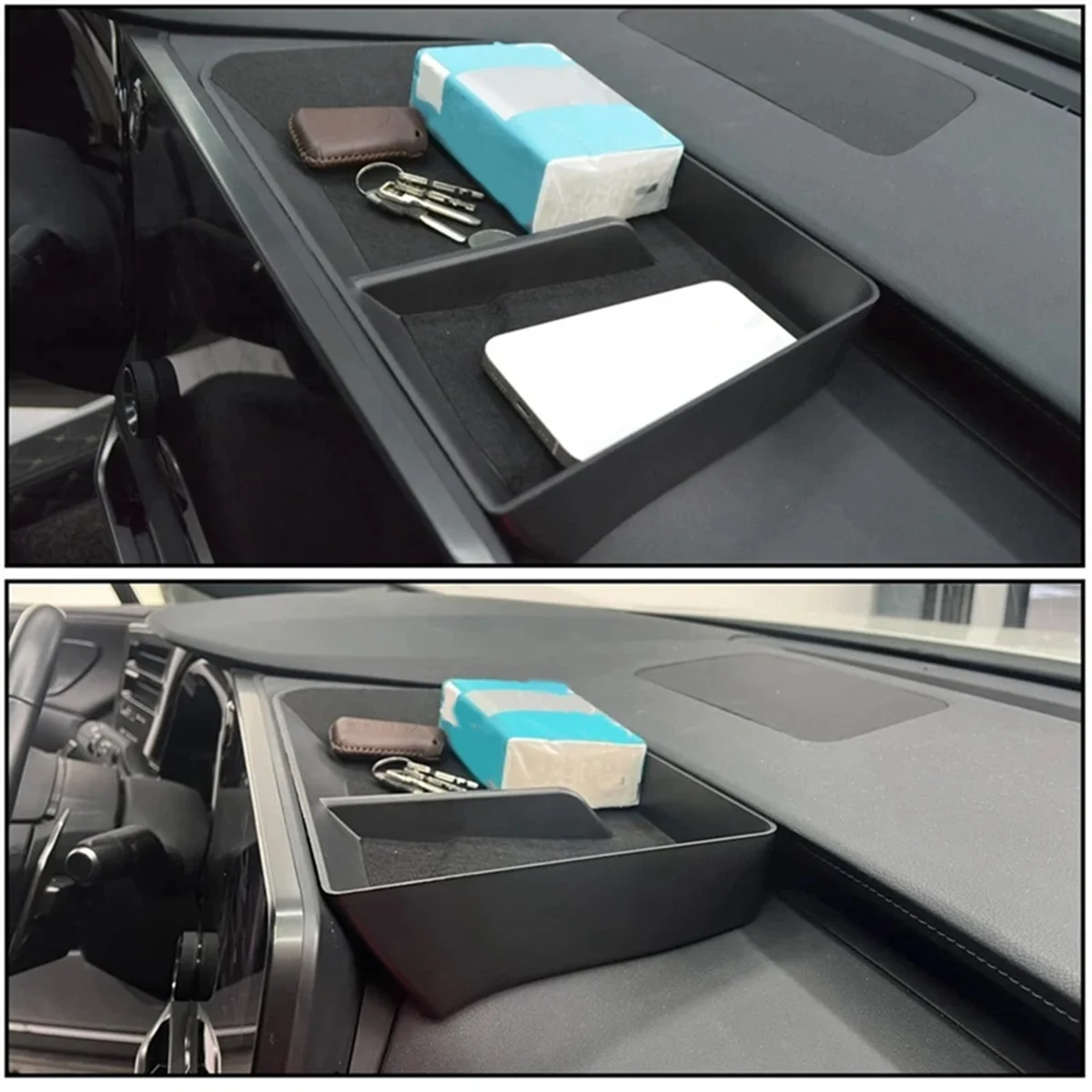 Center Console Dash Tray Dashboard Organizer Storage Box For Lexus RX RX350 Rx350h Rx450h Rx500h