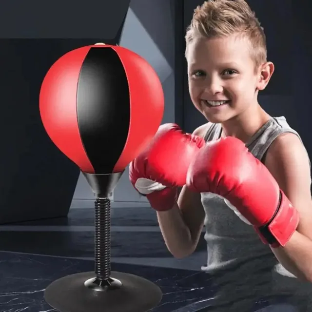 Stress Reliever for Children Punching Bag Toy with Suction Cup Stress Buster Desk Boxing Punch Ball Reduce Tension Toys 5