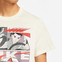Nike officiel 2024 nouveaux hommes imprimé mode respirant col rond manches courtes FD1336-110 3
