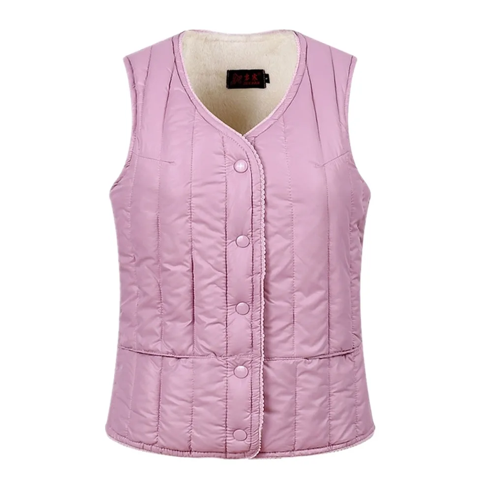 2022 New Vest For Women Lightweight Coat Thicken Warm Plus Size Waistcoat Sleeveless Jacket With Pockets [fila]fila pockets lightweight best