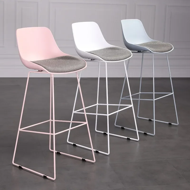 

Lightweight Relax Long Dining Chairs Office Peacock Steel Portable Dining Chairs Ergonomic Moveis Para Casa Furniture YX50DC