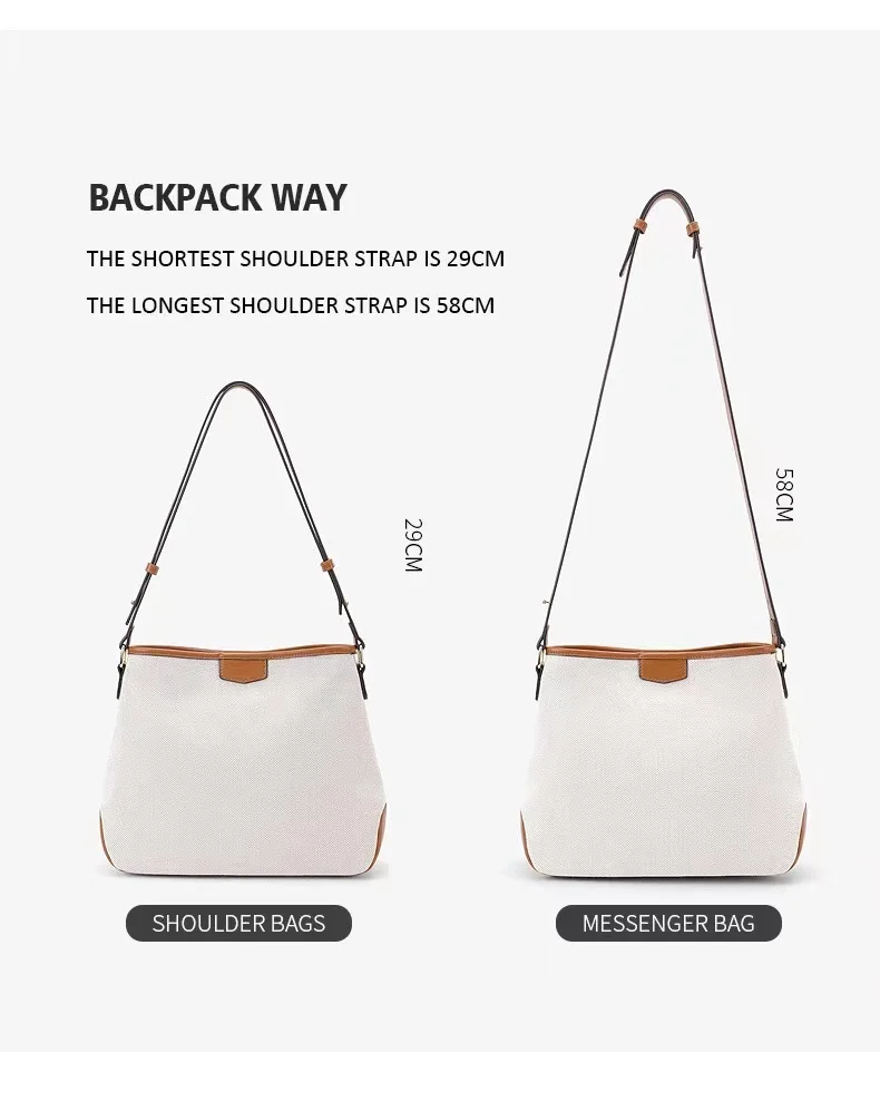 Ms tote bag new niche high-capacity contracted canvas shoulder alar female package