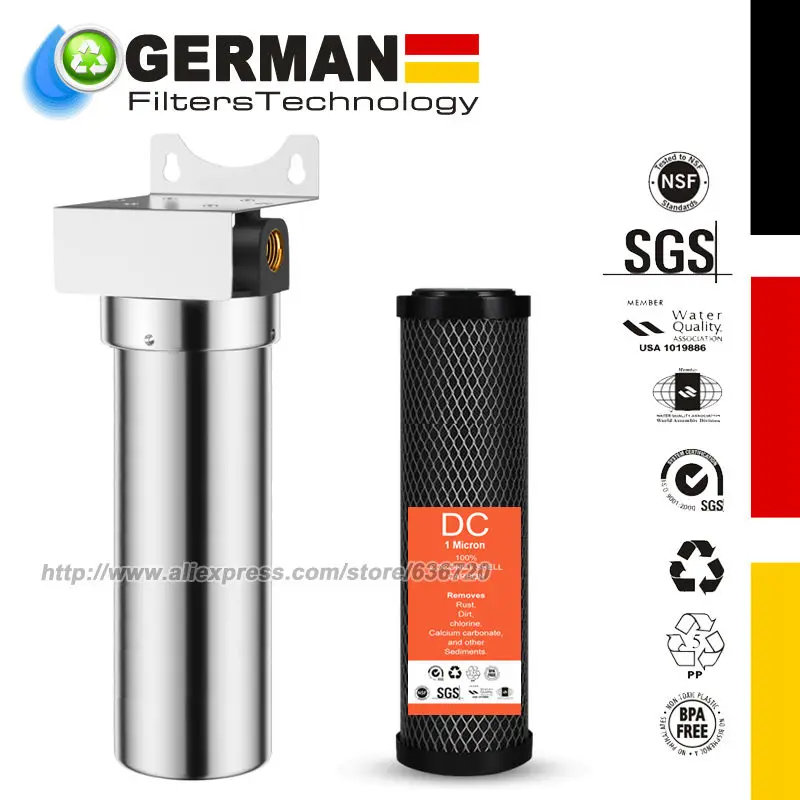 Under Sink Water Filter System, , Reduces Lead, Chlorine, Bad Taste & Odor, Direct Connect Water Filter, 5K-10K Gallons