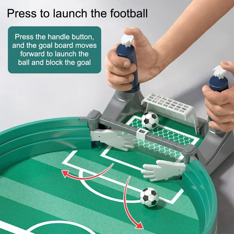 Mini Foosball Games, Tabletop Football Soccer Pinball for Indoor Game Room Games, Foosball Desktop Sports Board Games Mini Adult