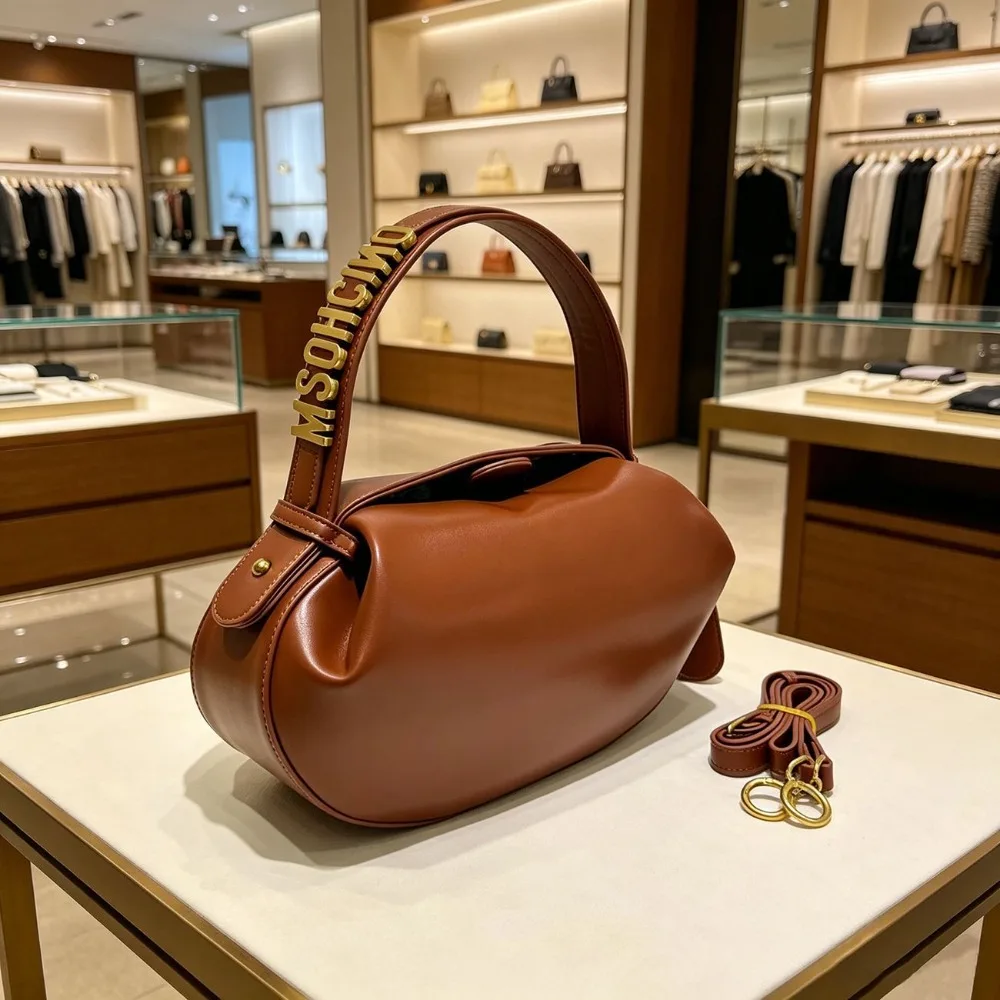 Women French Bread Stick Underarm Bag Crossbody Shoulder Handbag Purse Mini Round Tube Clutch Casual Summer 2026 New 3