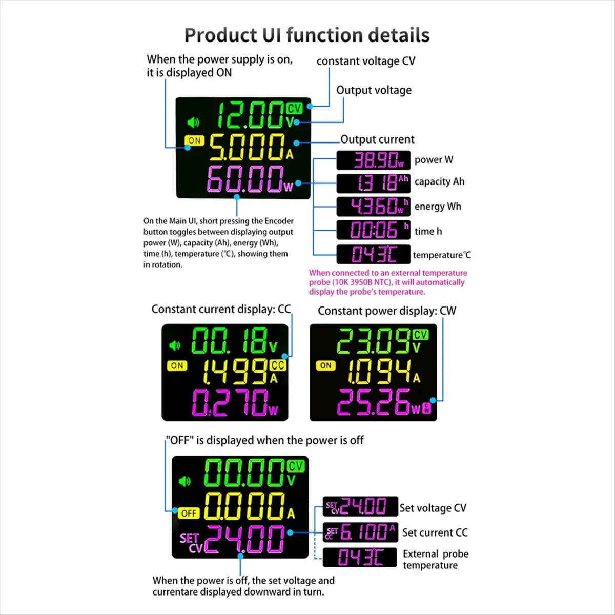 A003 XY6509 CNC DC 부스트 컨버터 조정 가능한 전압 조절 전원 공급 장치 65V 9A 585W 정전압 전류 모듈