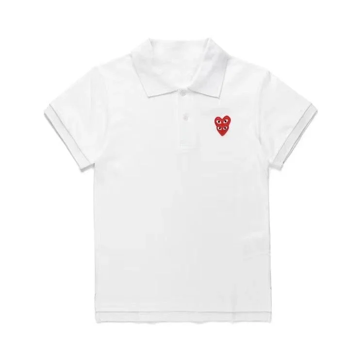 Fashion Business Polo Shirt Men's Short-sleeved Printed T-shirt Loose Summer Plus Size Men's Top