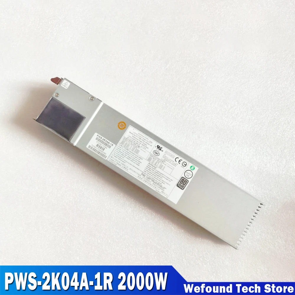 

For SuperMicro Server Power Supply 2000W Perfect Test Before Shipment PWS-2K04A-1R 2000W