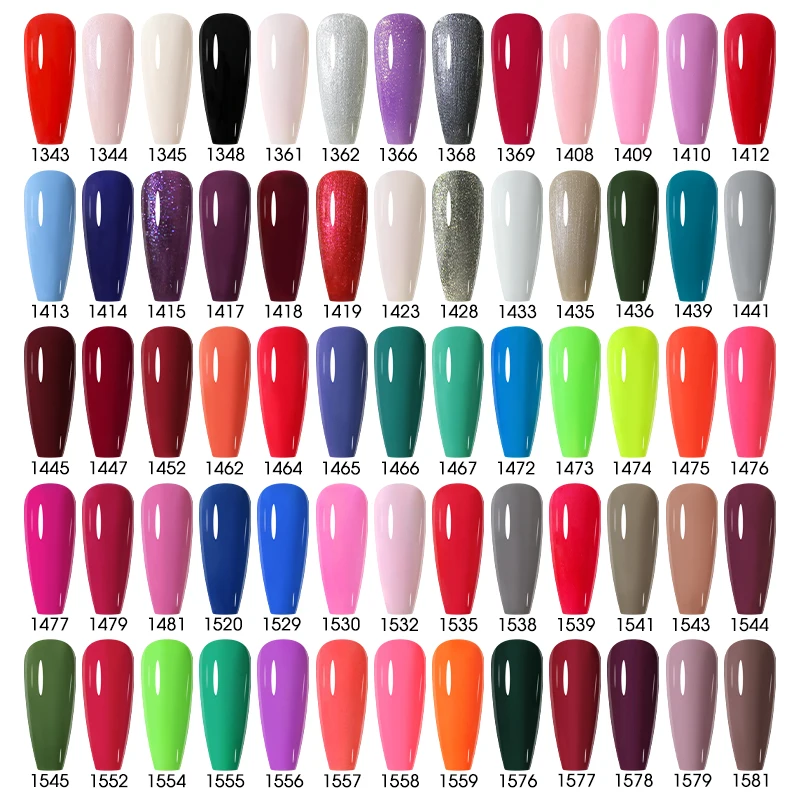 Clou Beaute 15ml Black Red Semi-Permanent Gel Nail Polish