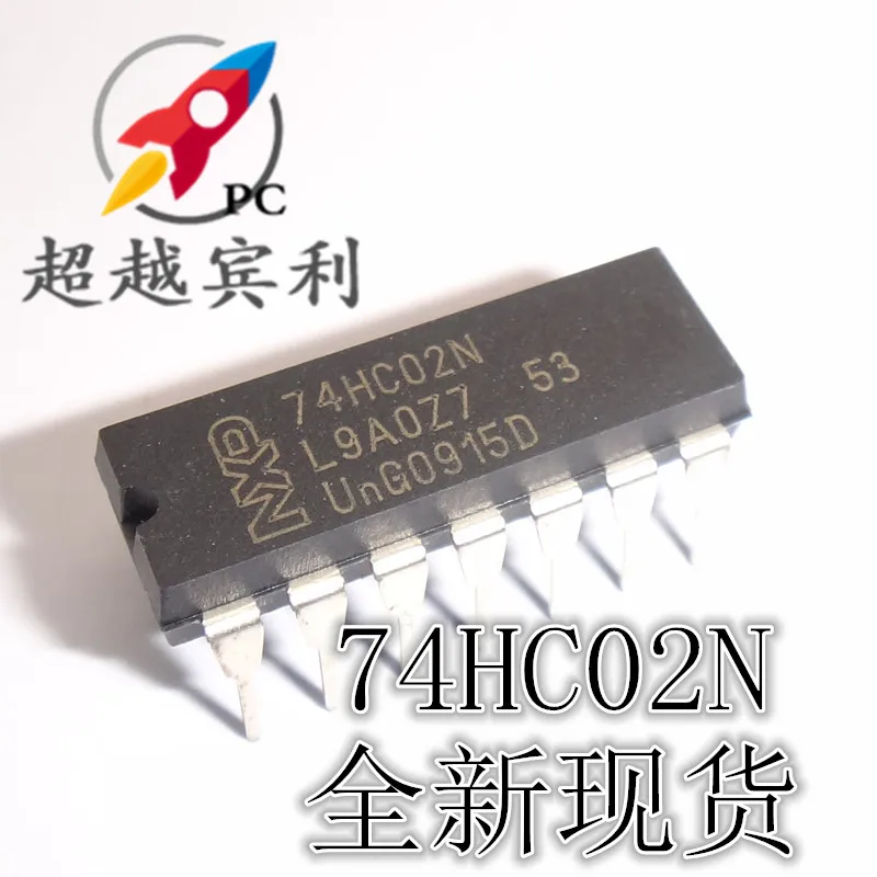 

Оригинальный Новый цифровой логический чип 74HC02N DIP-14, 30 шт.