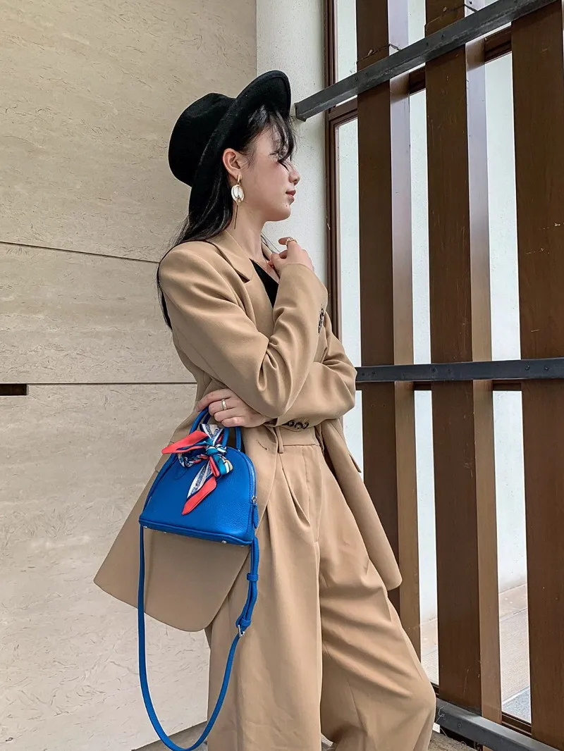 Klassische Damen Handtasche Aus Leder Als Umhängetasche Klein_voghion.com