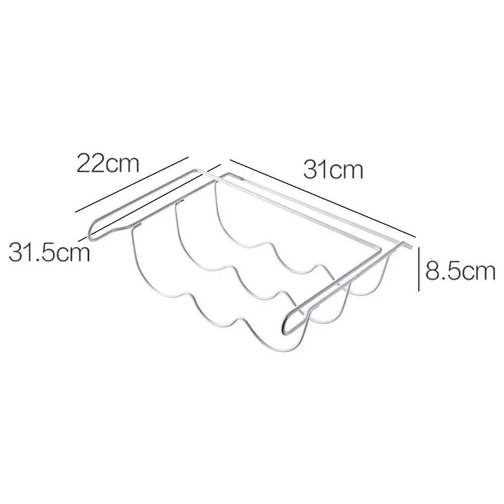 Kitchen Supplies Refrigerator Organizer Rack Inside Shelf Beer Wine Bottle Holder Rack Kitchen Storage Shelves Accessories Tools 6