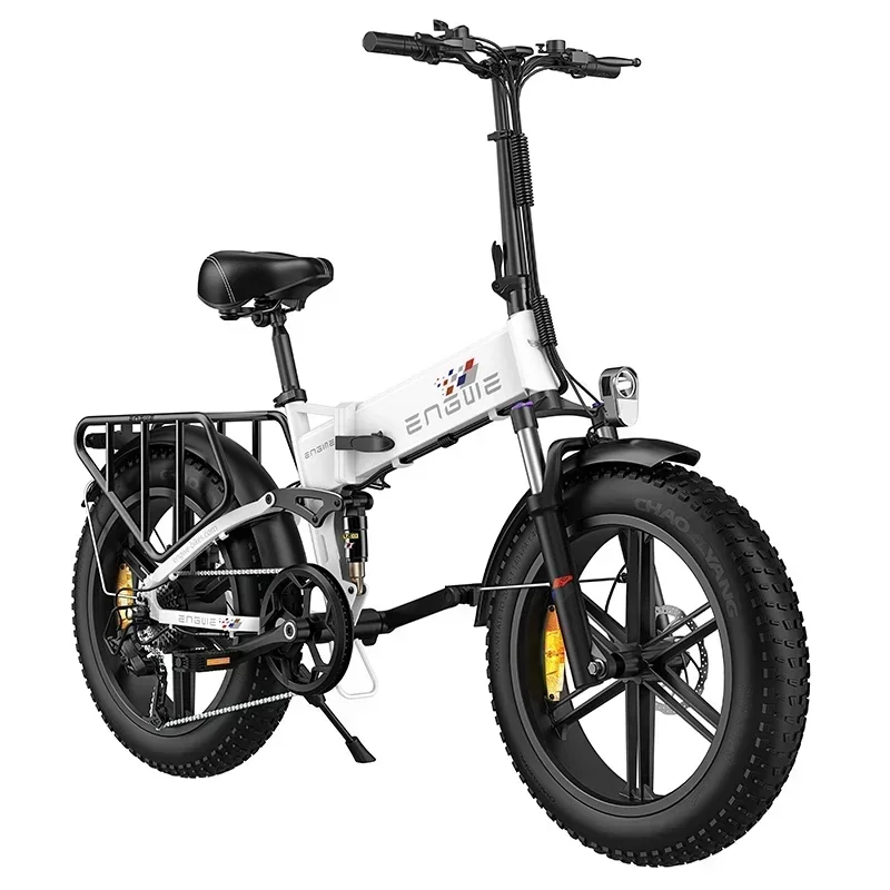 Electric Bicycle ENGWE ENGINE X 250W 48V 13AH 24 fat Tire Electric Bike Powerful Motor Battery Range 25-45KM/H Mountain E bike
