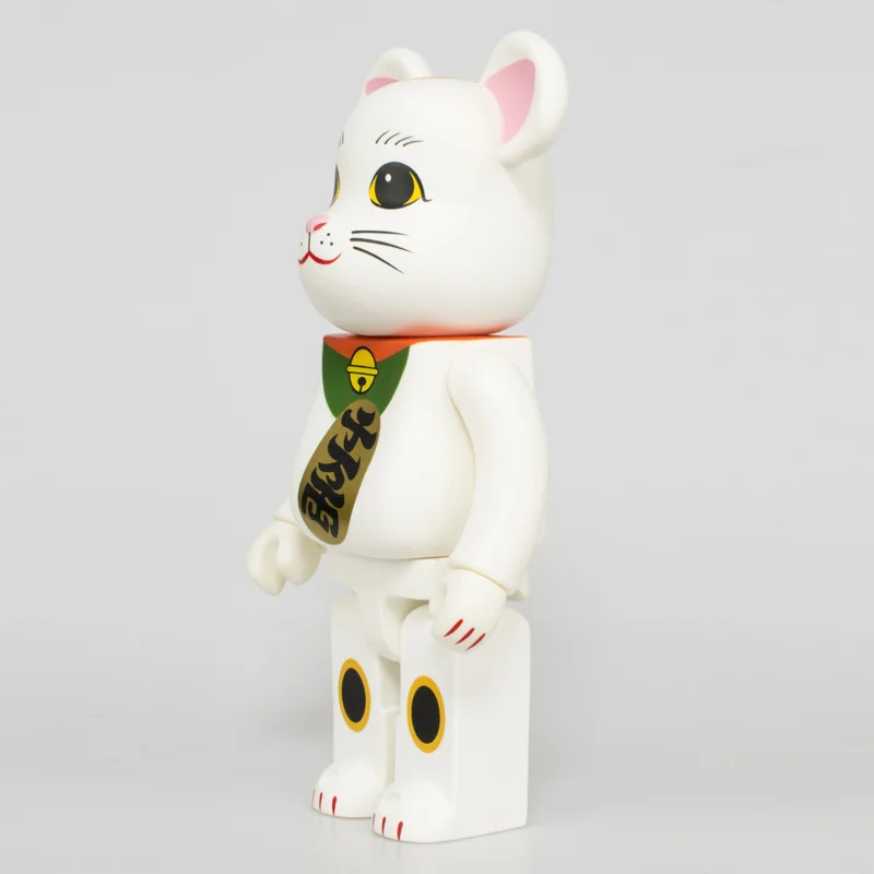 28cm 400% Lucky Cat Bearbrick Bear@Brick Action Figures DIY