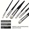 Professional Miniature Paint Brush Set For Warhammer 40K, Dnd, Citadel & Scale Models - Ideal For Enamel & Fantasy Figurines 5