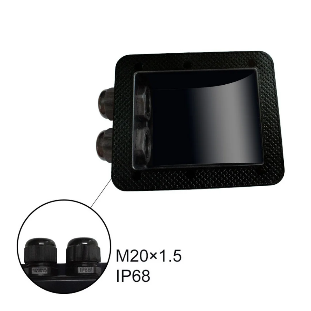 Durable Waterproof Solar Panel Junction Box and Bracket