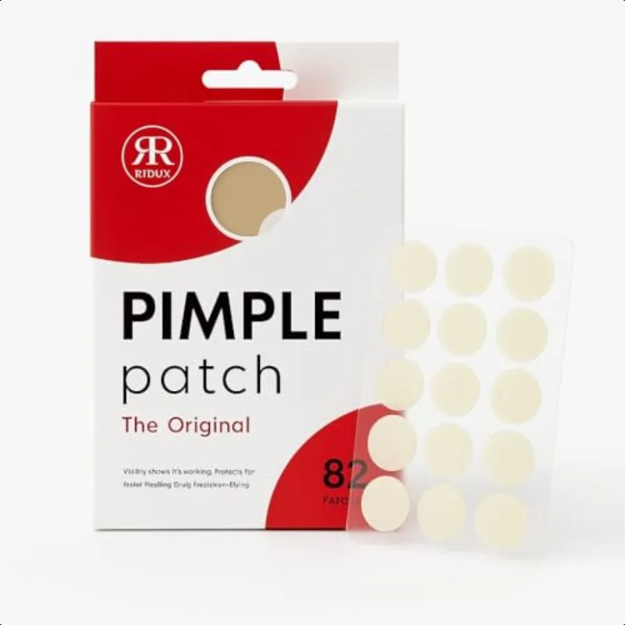 Invisible Hydrocolloid Acne Healing Patches 82 Pack