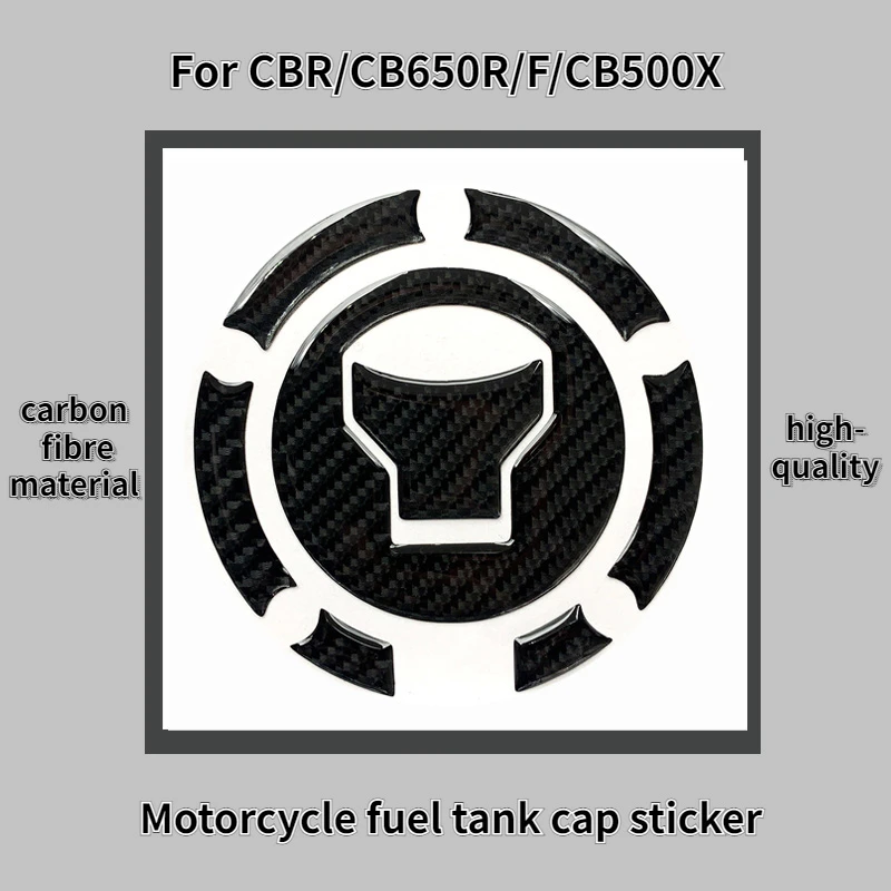 

3D Motorcycle Tank Cover Pad Carbon Fiber Sticker Protector Accessories Decals for For Honda CB650F CM500 CB650R CBR650R CB500X