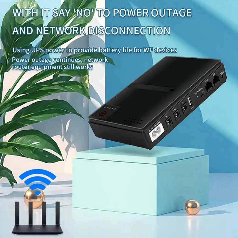 UPS 무정전 전원 공급 장치, 광학 캣 모니터링 대기 모바일 라우터, DC1018P, DC 9V12V