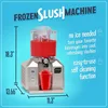 Nostalgia Professional Frozen Slush Machine 2.8 Liter Blender, Premium Quality Smoothies or Slushies for Kitchen Countertops 2