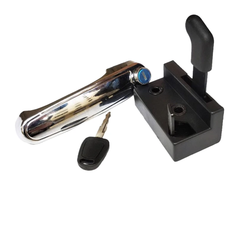 

For Doosan Dayu Excavator Dx55-9c Dx60-9c Cab Lock Block Inner And Outer Handle Door Lock Assembly Excavator Parts