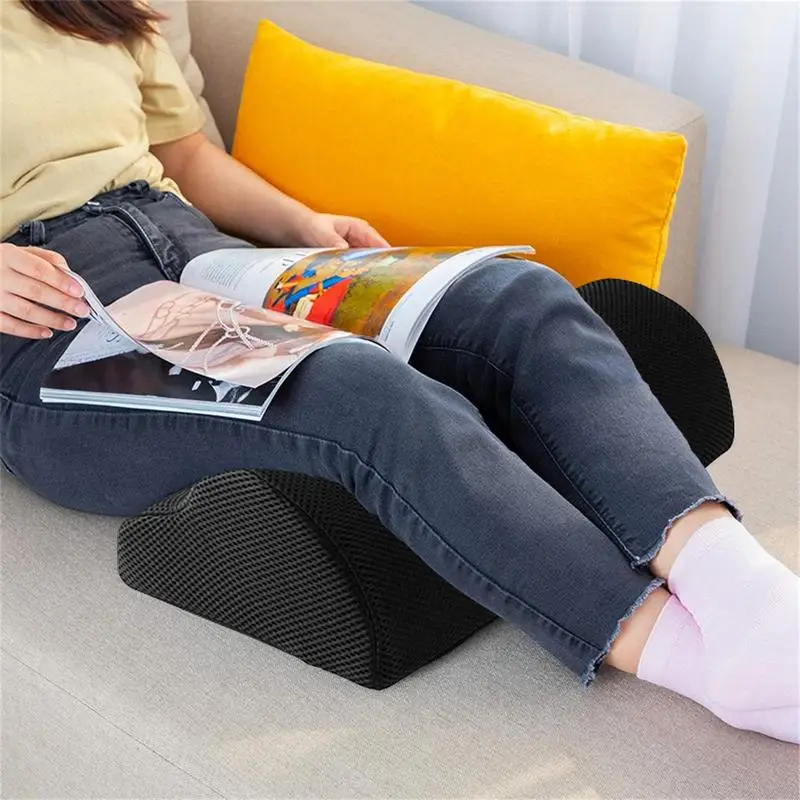 

Desk Foot Rest Portable Travel Footrest Massage Cushion Pregnant Woman Side Sleeping Knee Pillow Under Desk Feet Stool For Home