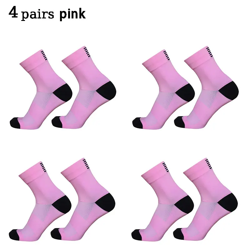 4 pairs short breathable mesh men and women cycling socks professional sports cycling road calcetines hombre sports socks cycling socks fitness sports socks sport socks