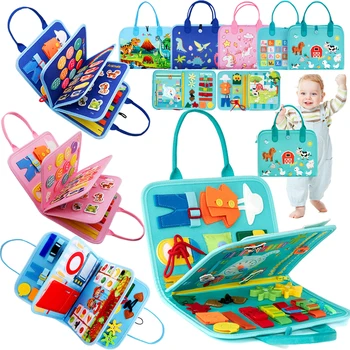 Montessori Busy Book 1