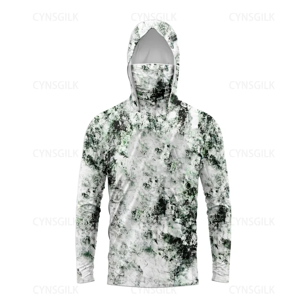 Men Fishing Shirt Long Sleeve UV Protection Fishing Apparel fishing shirt fishing clothes