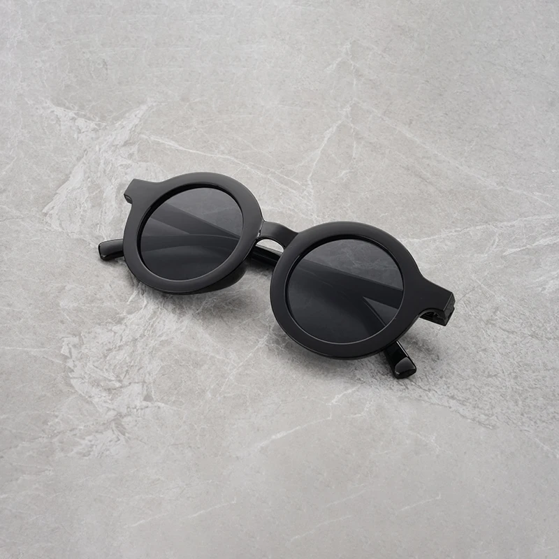 3PCS Children Sunglasses Children Fashion Trend Round Frame Sunglasses Photography Style Personalized Glasses kids sunglasses