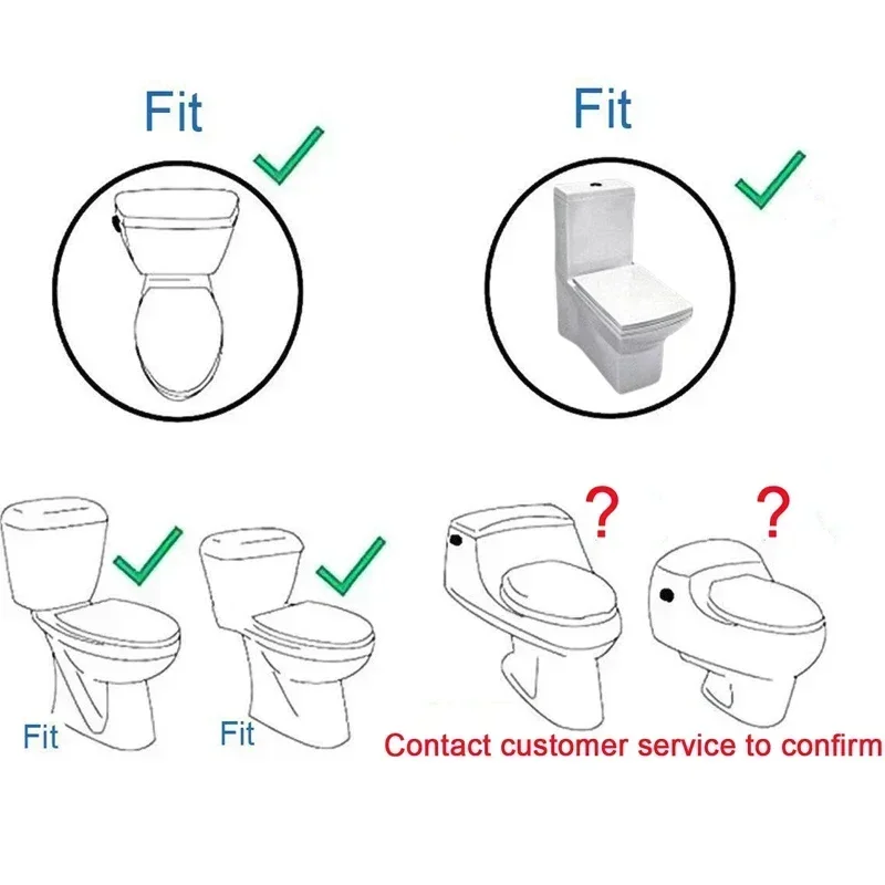 Smart Japanese Toilet Drying Electric Washing Tapa Inodoro