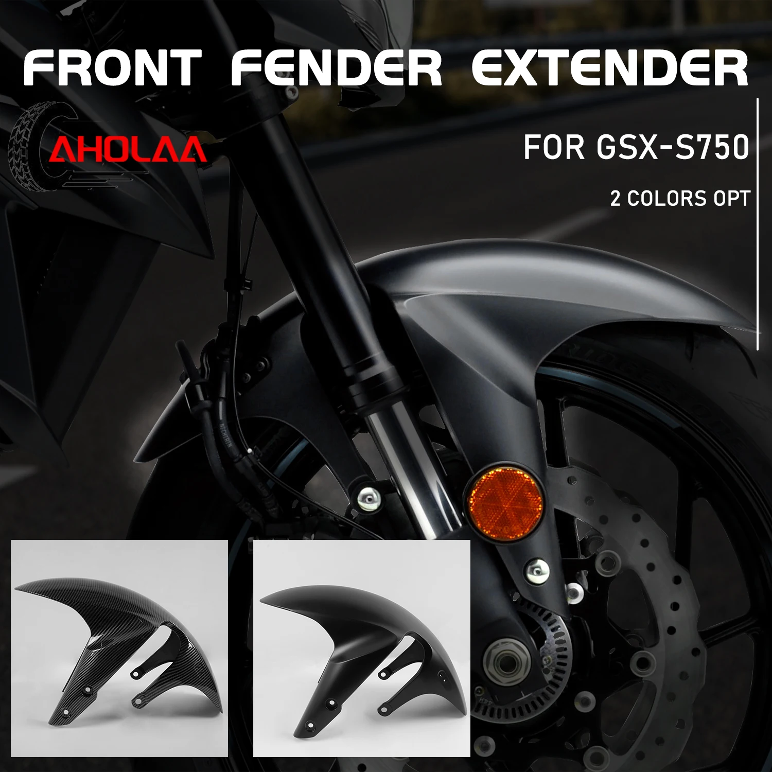 

Мотоциклетные аксессуары, переднее крыло Колеса, брызговик, брызговик, крышка для Suzuki GSX-S750 GSX-S1000 GSXS 750 1000 2015 ~ 2020 2018