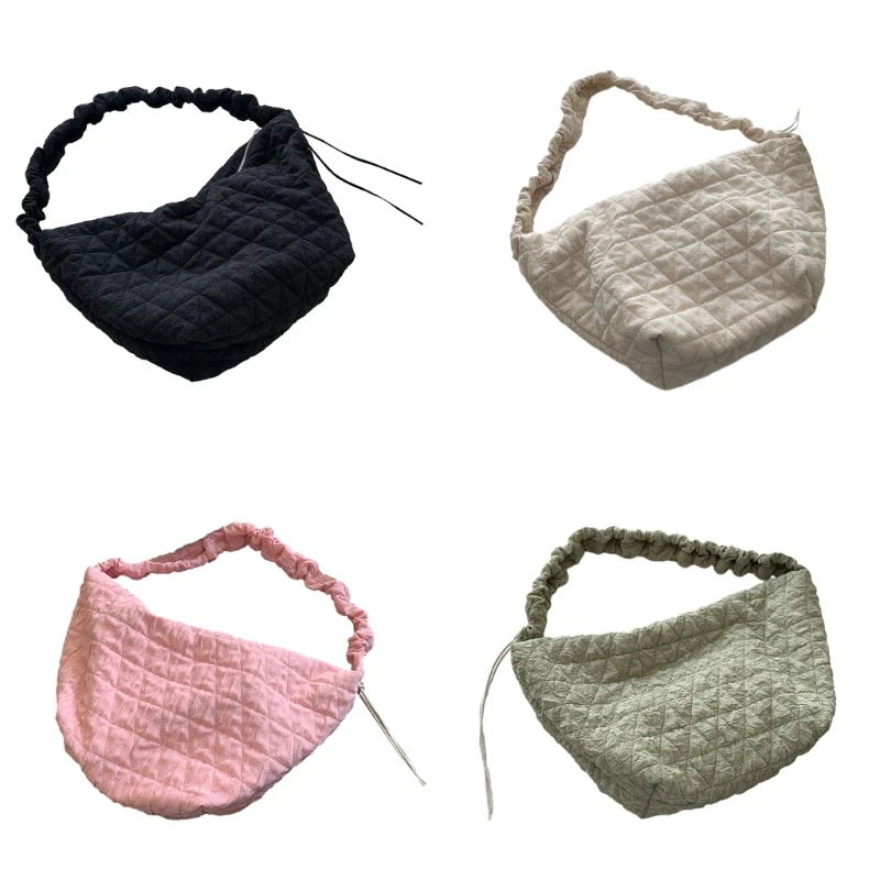 

2023 Crossbody Bags Shoulder Bags Bubble Pleated Trendy Dumpling Bag Fashion Solid Color Bags Purse Fashion LeisureBag