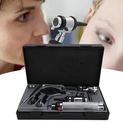 Multi-Functional Otoscope Ophthalmoscope Rhinoscope Set Professional Diagnosis Devices Medical Home Doctor ENT Ear Care Tools