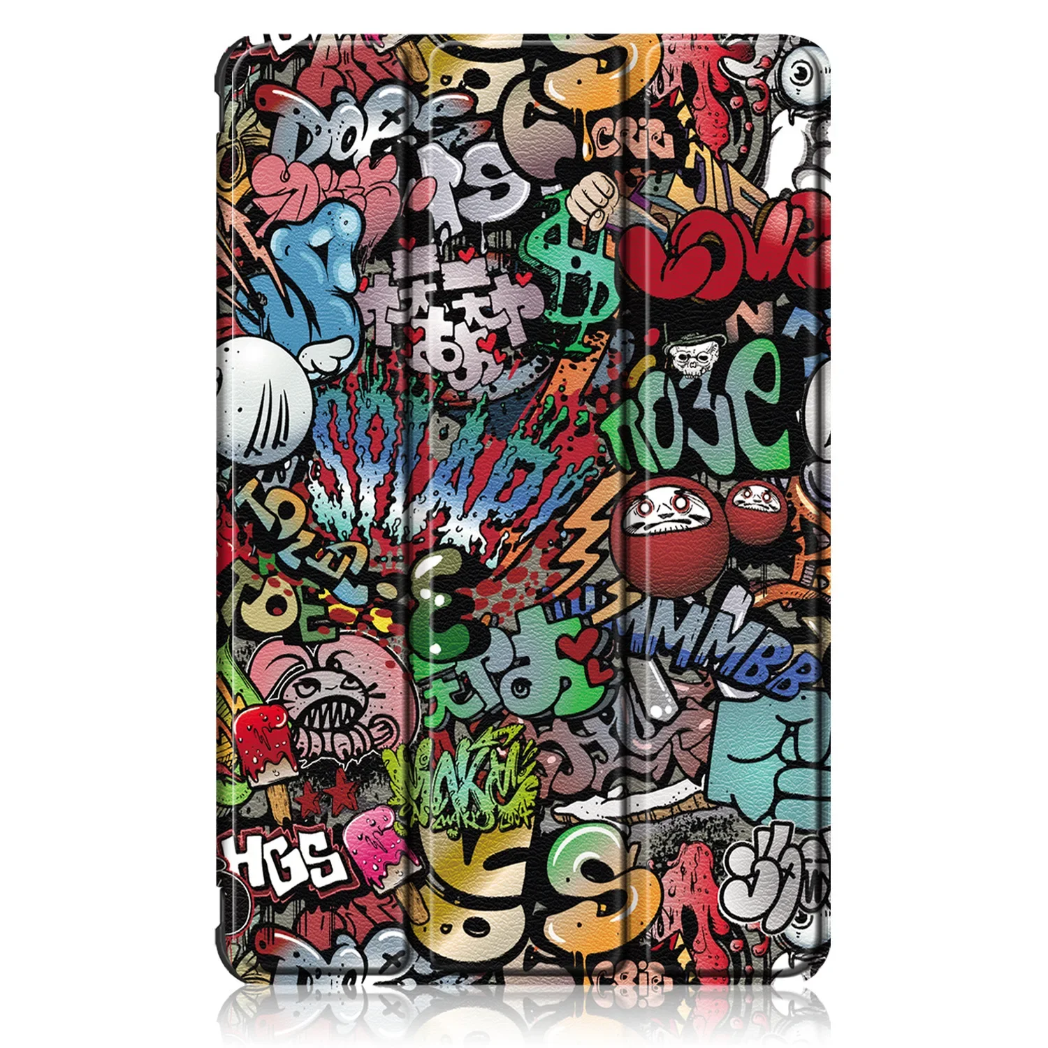 Slim PU Leather Hard Cover with Auto Sleep/Wake Function