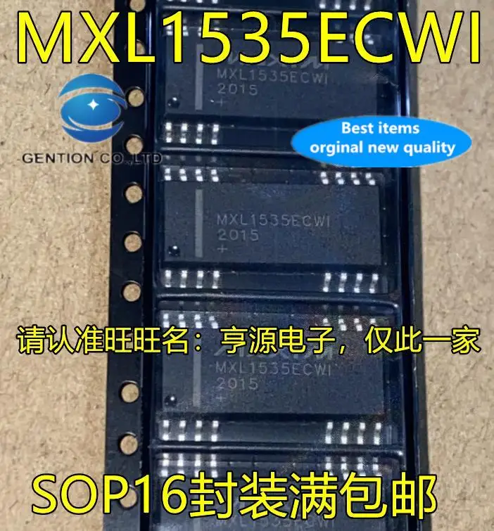 

5 шт., 100% оригинальный новый интерфейс трансивера MXL1535ECWI MXL1535ECWI + MXL1535ECWI + T SOP16