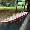 Titanic Giant Cruise Ships 3D Paper Model Puzzle DIY Educational Learn Cognition Toys Building Kits Nostalgic Model 6