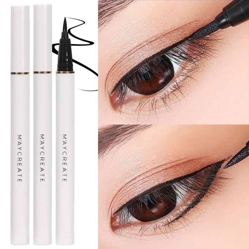 

Black Brown Liquid Eyeliner Pencil Quick Drying Longlasting Waterproof Ultra-fine Lower Eyelash Eyeliner Pen Women Eye Cosmetics