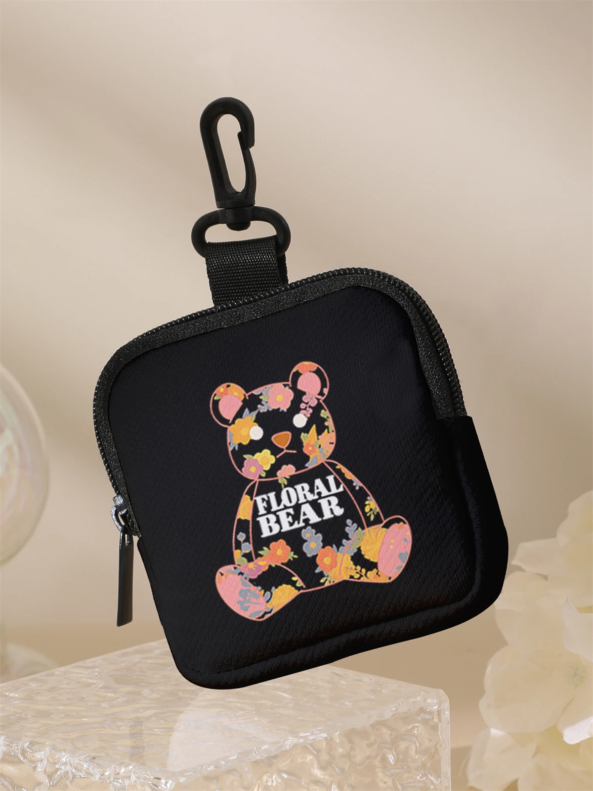 Large capacity coin wallets with teddy bear patterns, digital printed coin wallets, and storage bags are ideal choices for gifts