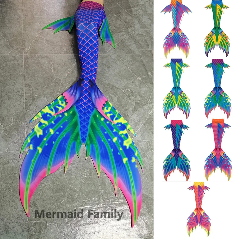 

Professional Mermaid Large Fish Tail Instructor Training Tail Aquarium Performance Mermaid Skin Dress Skirt Can Match Mahina Fin